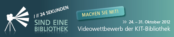 Videowettbewerb der KIT-Bibliothek