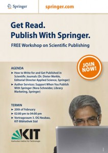 Springer Author-Workshop at KIT Library